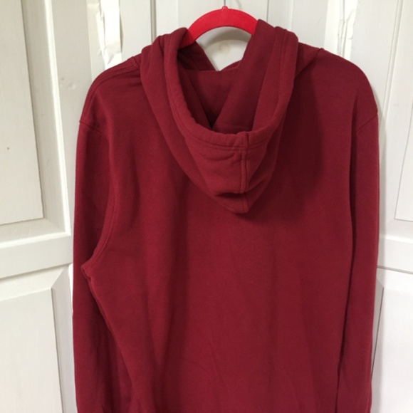 Hurley Red Hoodie with Blue Logo - Picture 10 of 11